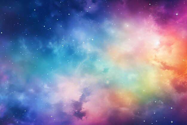 Un fondo colorido con el texto quot el nombre del universo quot