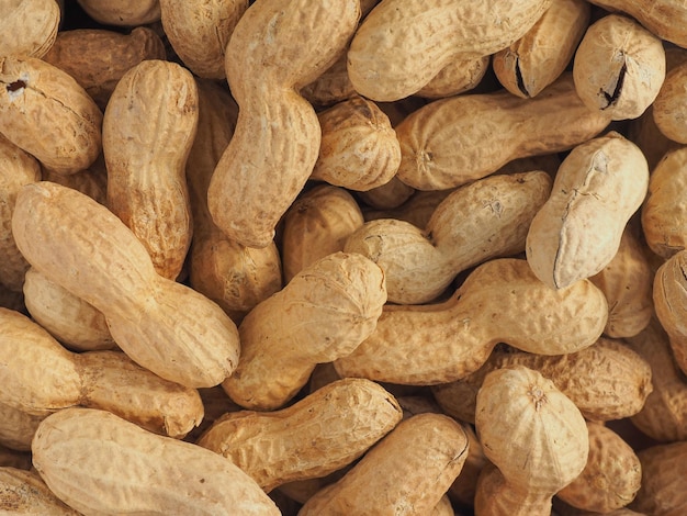 Fondo de comida de cacahuetes