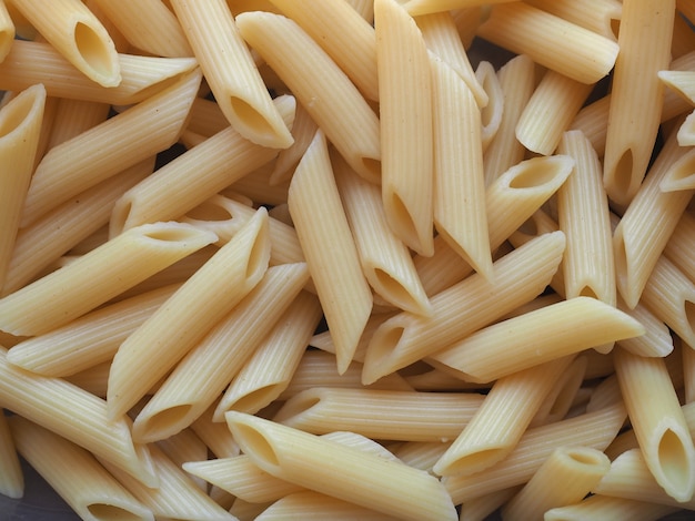 Fondo de comida de pasta penne