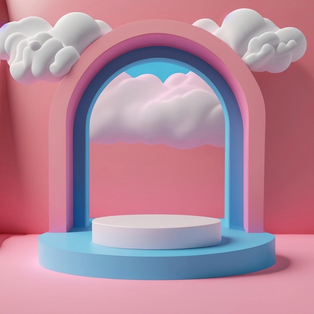 fondo de concepto de barbie rosa