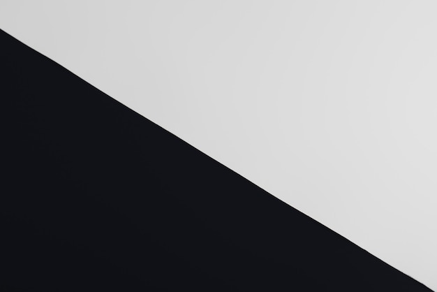 Fondo de contraste blanco y negro dividido en dos partes
