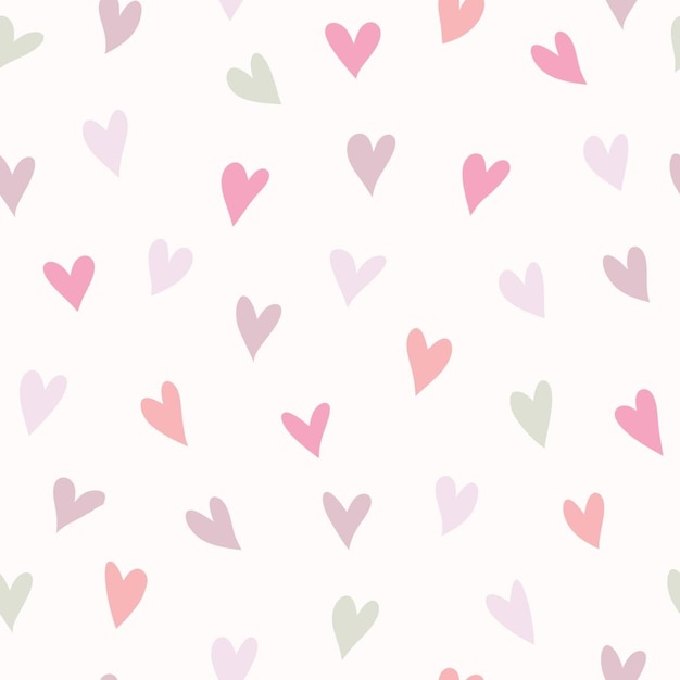 Fondo de corazón pastel