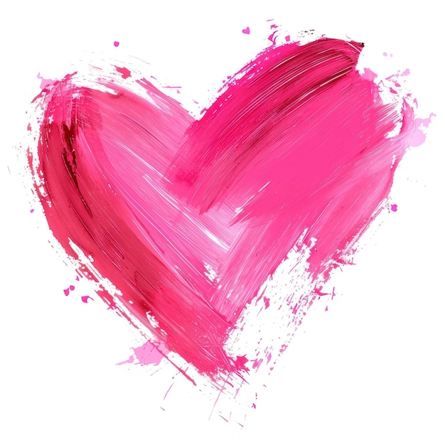 El fondo del corazón rosado el amor púrpura