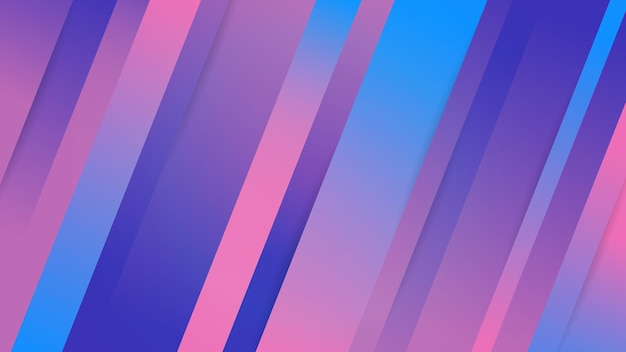 Fondo corporativo de líneas abstractas coloridas Fondo de colores de rayas mínimas