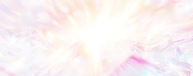 Fondo cosmético de luz arco iris