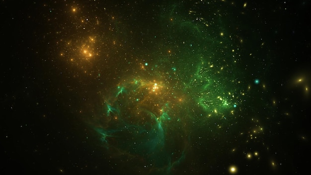 Fondo cósmico de estrellas y galaxias Un oscuro universo infinito con estrellas brillantes y constelaciones Espacio estelar Nebulosas de polvo de estrellas 3d render