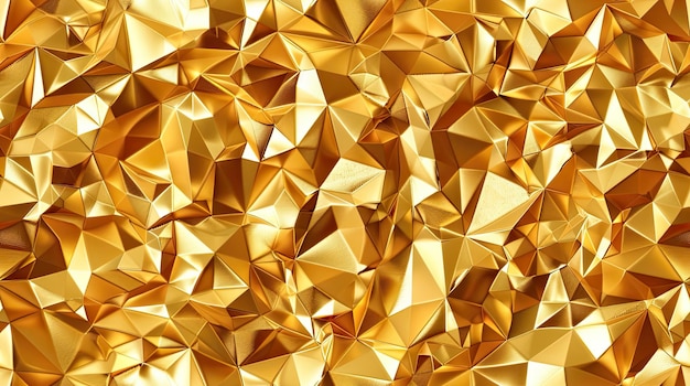 fondo sin costuras de polietileno dorado bajo