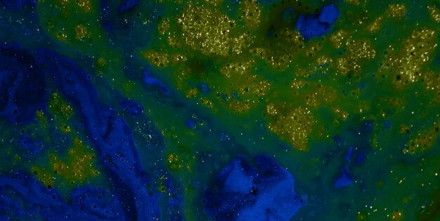 Foto fondo creativo de textura marmoleada colorida con ondas abstractas, estilo de arte líquido pintado con aceite