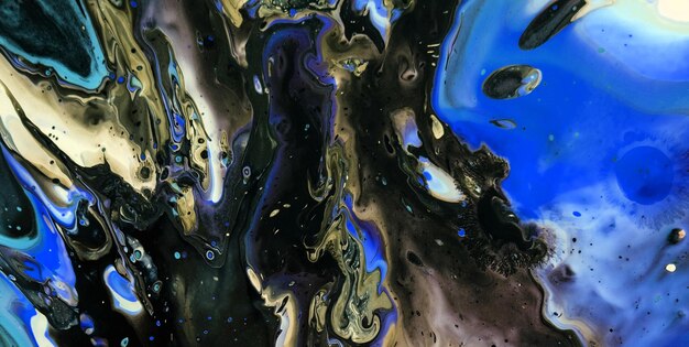 fondo creativo de textura marmoleada colorida con ondas abstractas, estilo de arte líquido pintado con aceite