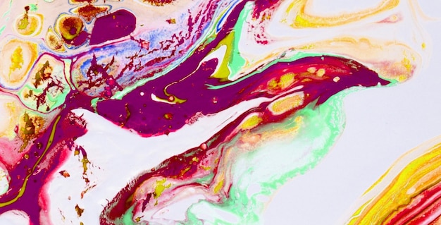 fondo creativo de textura marmoleada colorida con ondas abstractas estilo de arte líquido pintado con aceite