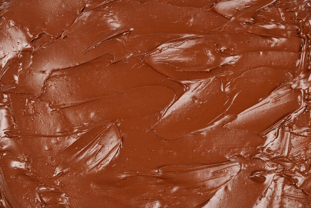 Foto fondo de crema de chocolate.