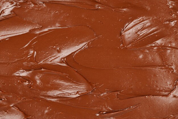 Foto fondo de crema de chocolate