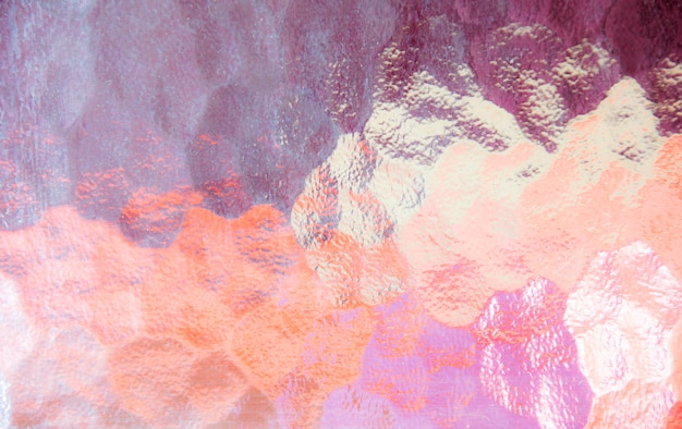 Foto fondo de cristal rosado abstracto de la textura.