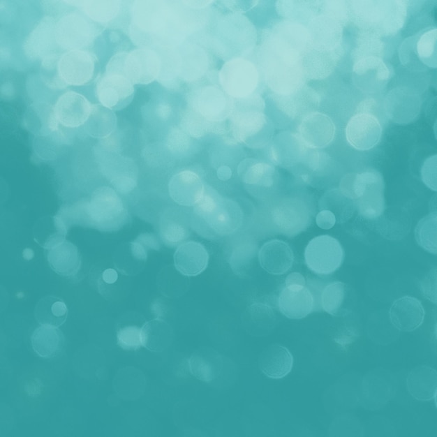 Fondo cuadrado de bokeh azul para celebraciones publicitarias de carteles y varios trabajos de diseño
