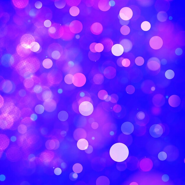 Fondo cuadrado bokeh púrpura para celebraciones de eventos de carteles de pancartas y varios trabajos de diseño