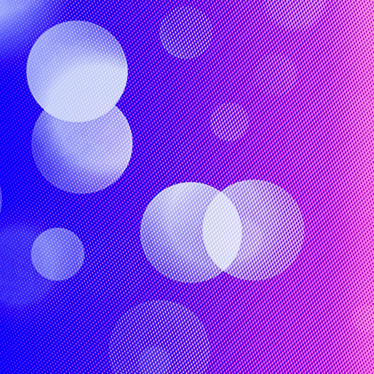 Foto fondo cuadrado de bokeh púrpura para el evento de celebración de banner poster y varios trabajos de diseño
