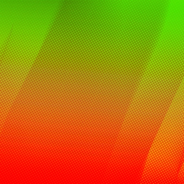 Foto fondo cuadrado de diseño degradado abstracto verde y rojo