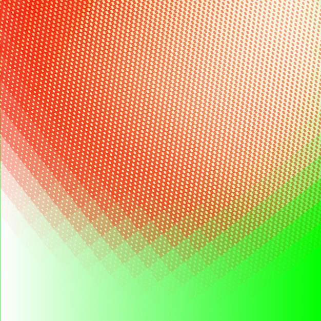 Fondo cuadrado patrón rojo y verde