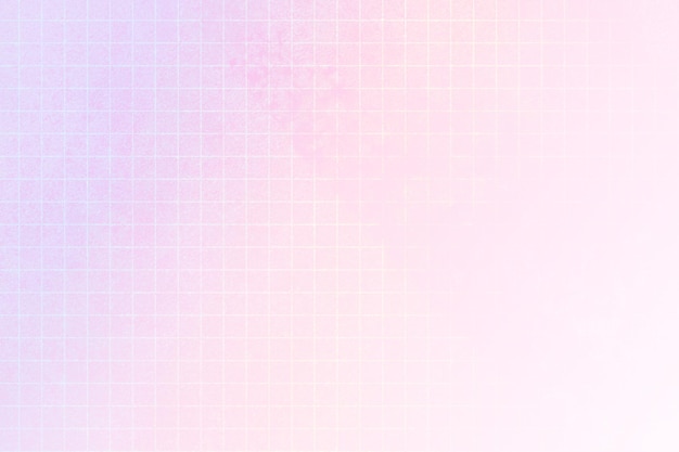 Fondo de cuadrícula de colores pastel con motivos