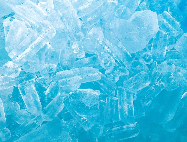 Fondo de cubitos de hielo textura o fondo de cubitos de hielo Me hace sentir fresco y bien