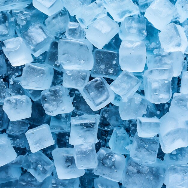 fondo de cubos de hielo