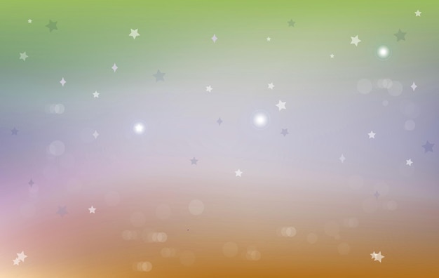 Fondo de cuento de hadas con cuadrícula de arco iris universo lindo