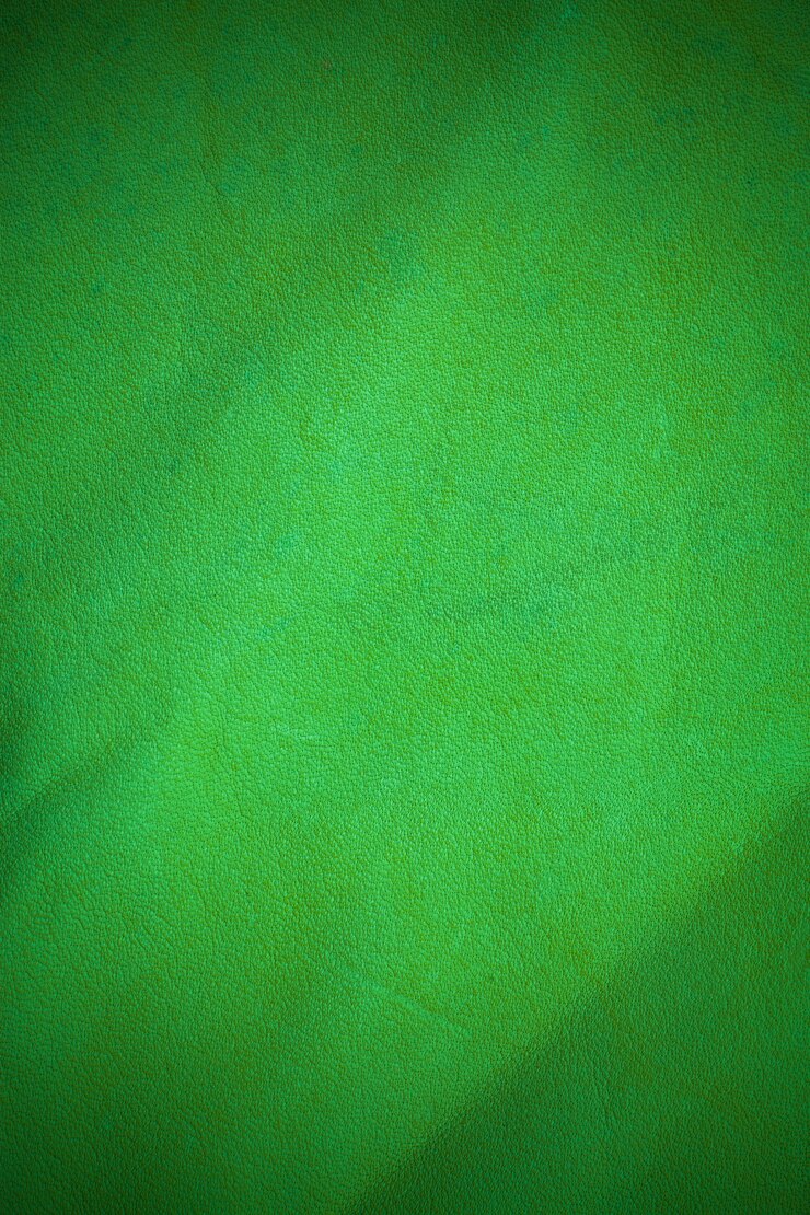 Fondo de cuero real verde.