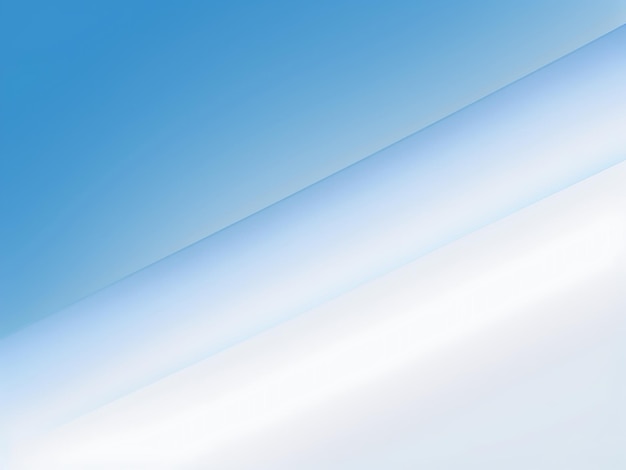 Fondo de curva azul blanco de vector libre generado por la IA