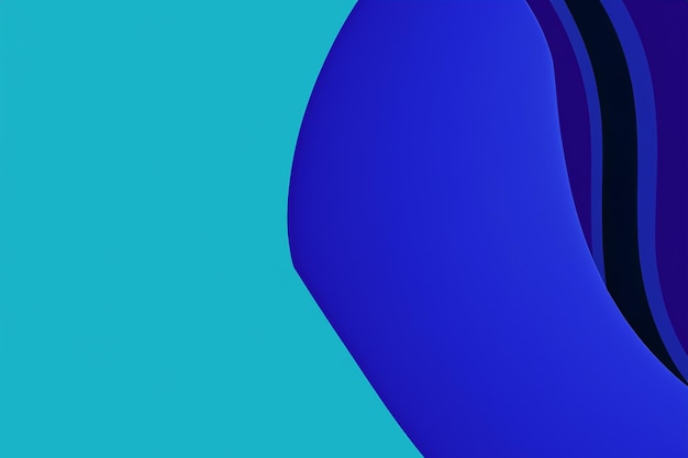 Fondo de curva azul
