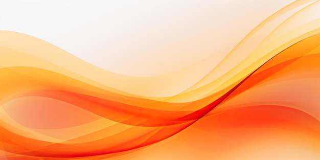 Fondo de curva naranja abstracto moderno hermoso diseño de arte para banner o web