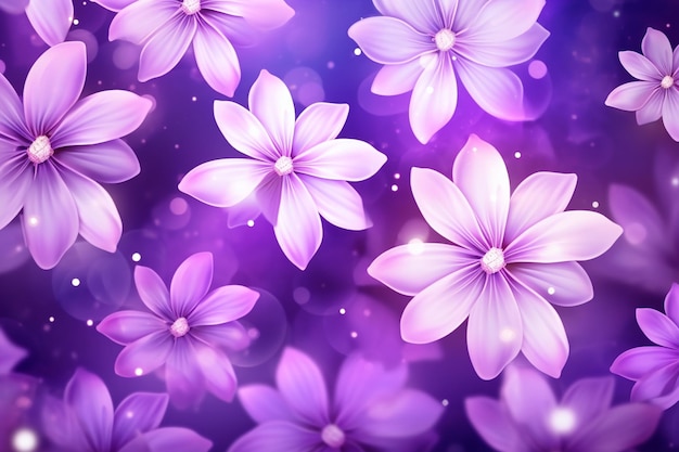 Foto fondo de decoración de flores violetas