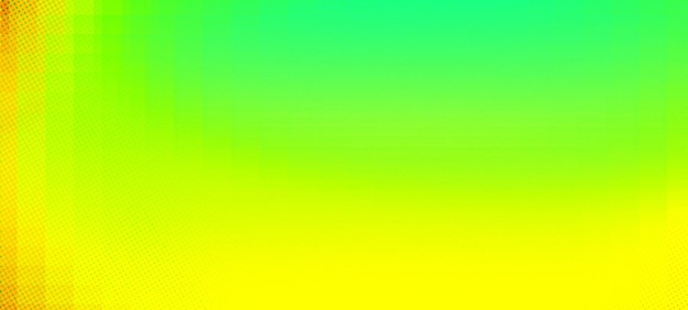 Fondo degradado amarillo liso Ilustración de pantalla panorámica panorámica con espacio de copia Telón de fondo