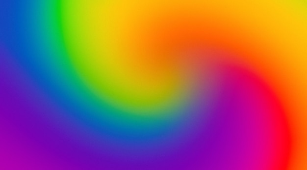 Fondo degradado de color del arco iris colores vibrantes del arco iris remolino para el diseño de encabezado web de portada de póster