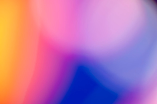 Fondo degradado multicolor vibrante, espacios de color simples como telón de fondo gráfico de fondo contemporáneo.