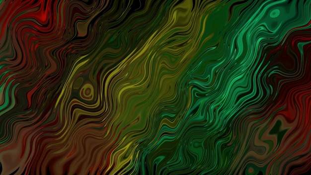 Fondo de degradado de ondas brillantes curvas líquidas abstractas