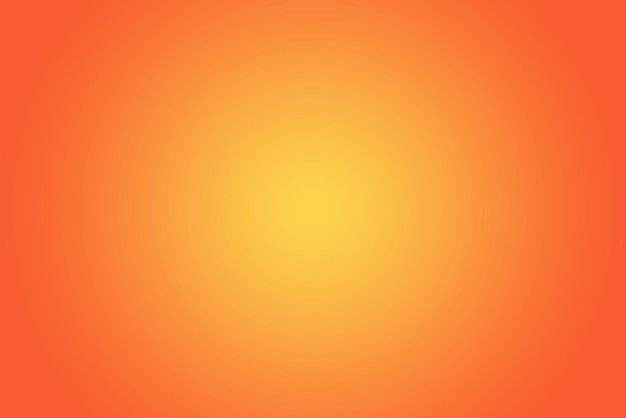 Fondo degradado radial naranja y amarillo