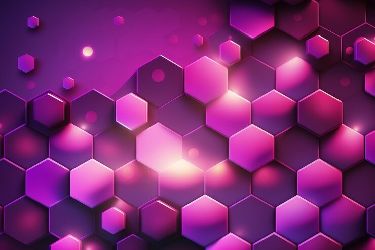 Foto fondo degradado rosa y violeta abstracto ilustración ai generativo