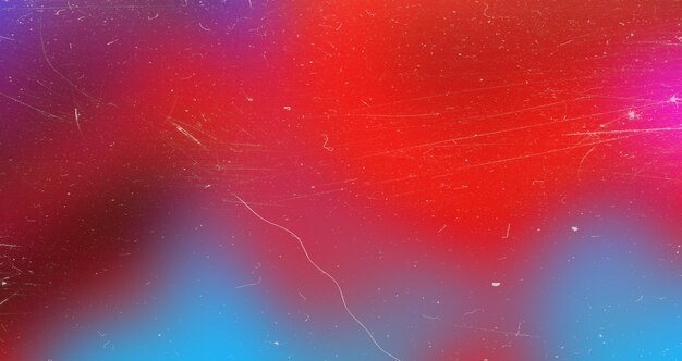 Foto fondo degradado vivo con textura retro rojo y azul