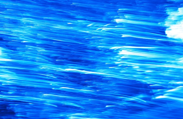 Fondo de desenfoque de movimiento azul horizontal hd