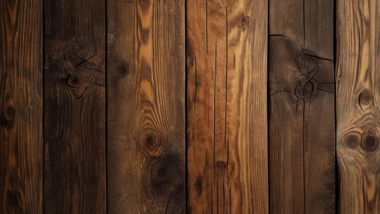 Fondo y detalles de textura de madera marrón Fondo de texturas de madera