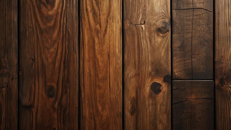 Fondo y detalles de textura de madera marrón Fondo de texturas de madera