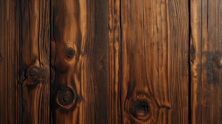 Fondo y detalles de textura de madera marrón Fondo de texturas de madera