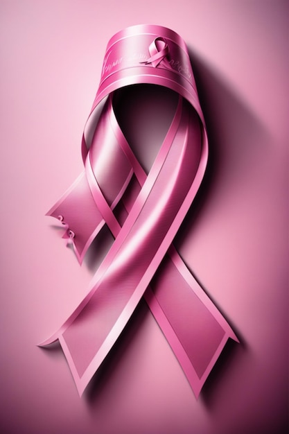 fondo del día del cáncer de cinta rosa