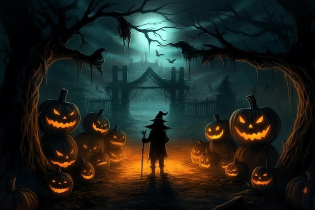 Fondo del día de Halloween