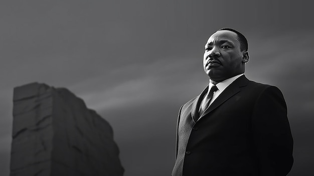 Fondo del Día de Martin Luther King bellamente hecho con IA generativa