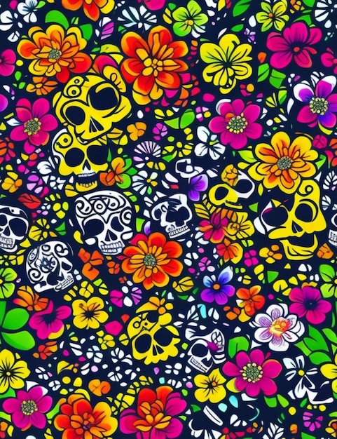 Foto fondo del día de los muertos