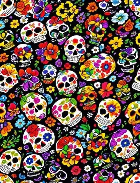 Foto fondo del día de los muertos