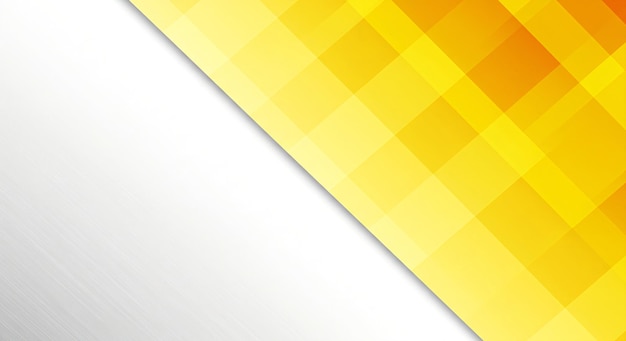 Fondo diagonal abstracto amarillo y blanco
