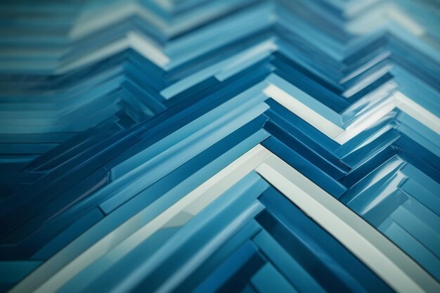 Fondo diagonal azul abstracto zigzag ar c