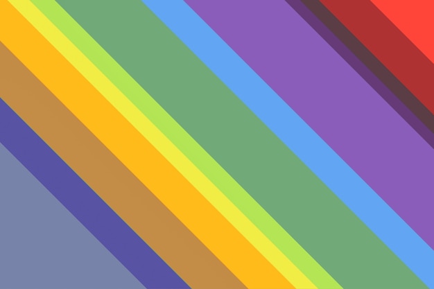 Fondo dibujado a mano degradado arco iris colorido abstracto